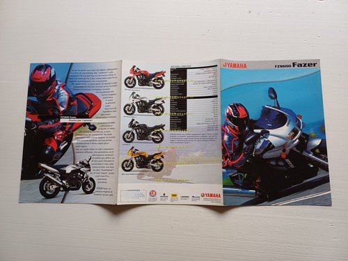 Yamaha FZS 600 Fazer 1999 depliant italiano originale