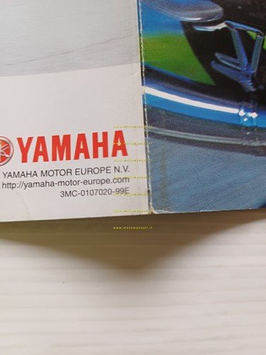 Yamaha FZS 600 Fazer 1999 depliant italiano originale