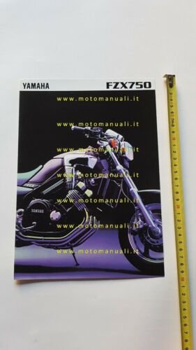 Yamaha FZX 750 1994 depliant originale moto ITALIANO brochure