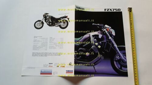 Yamaha FZX 750 1994 depliant originale moto ITALIANO brochure