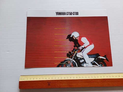 Yamaha GT 50 - GT 80 1981 depliant GIAPPONESE originale