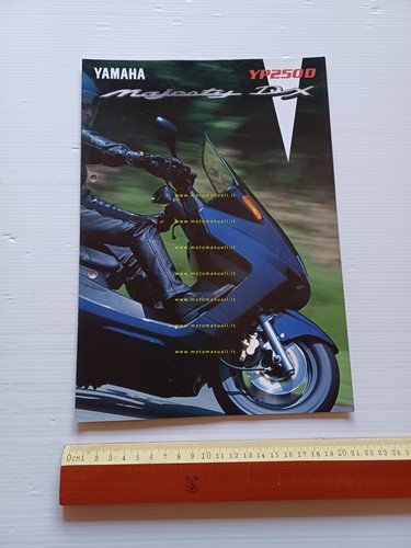 Yamaha Majesty 250 1998 depliant italiano originale