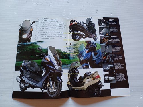 Yamaha Majesty 250 1998 depliant italiano originale