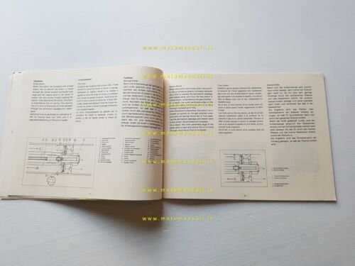 Yamaha modelli 1977 sospensioni - monocross De Carbon manuale officina …