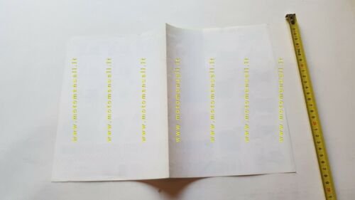 Yamaha modelli 1992 depliant POSTER originale JAPANESE TEXT brochure