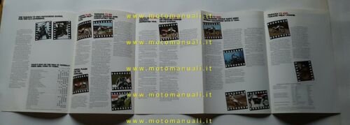 Yamaha modelli Cross 1982 depliant originale ENGLISH moto brochure