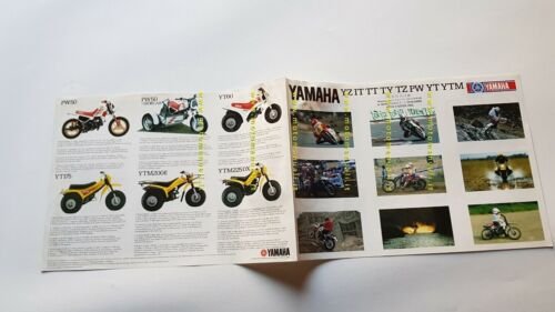 Yamaha modelli Racing TZ YZ IT PW YT YTM 1984 …