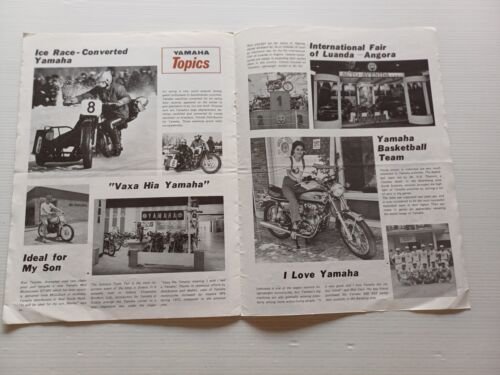 Yamaha News rivista aziendale n.1 1973 originale