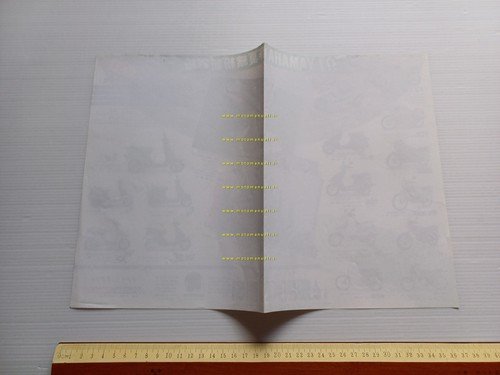 Yamaha nuovi modelli 150 - 50 1991 depliant GIAPPONESE originale