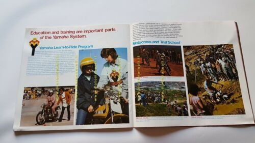 Yamaha presentazione aziendale 1976 originale inglese genuine Company Profile