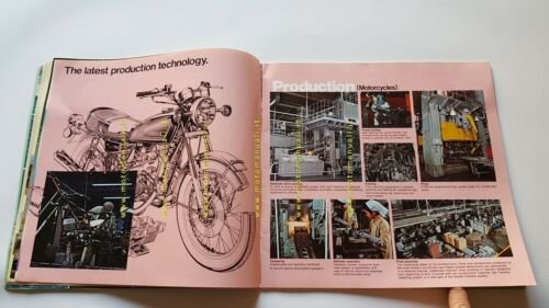 Yamaha presentazione aziendale 1976 originale inglese genuine Company Profile