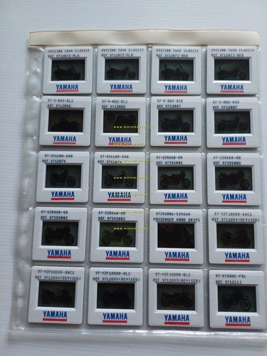 Yamaha presentazione modelli 1997 cartella stampa depliant originale inglese