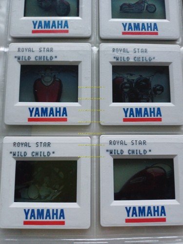 Yamaha presentazione modelli 1997 cartella stampa depliant originale inglese