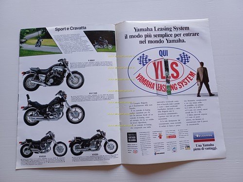 Yamaha produzione modelli 1992 depliant originale italiano