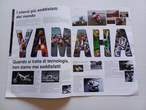 Yamaha produzione modelli 1994 depliant originale italiano