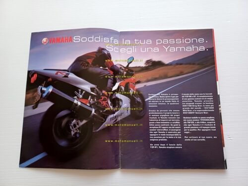 Yamaha produzione modelli 1999 depliant italiano originale