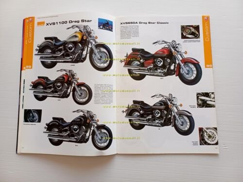 Yamaha produzione modelli 1999 depliant italiano originale