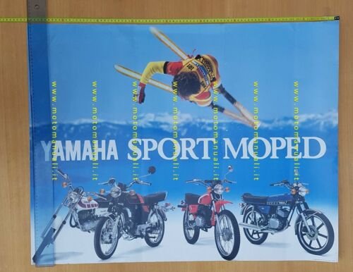 Yamaha produzione modelli 50 2 tempi 1979 manifesto poster originale …