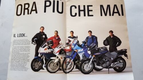 Yamaha produzione modelli moto 1991 depliant originale motorcycle brochure