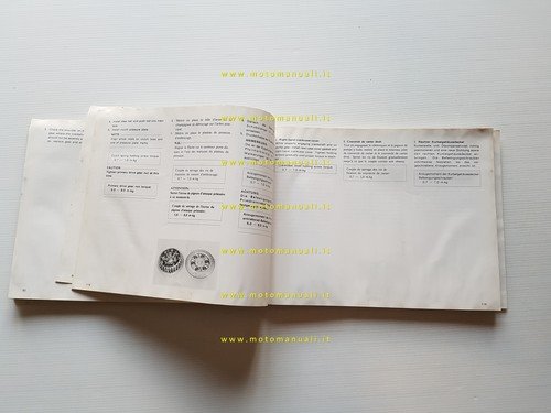 Yamaha RD 250 - 400 1A0 1976 manuale officina originale