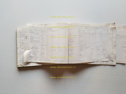 Yamaha RD 250 - 400 1A0 1976 manuale officina originale