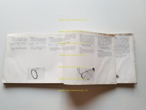 Yamaha RD 250 - 400 1A0 1976 manuale officina originale