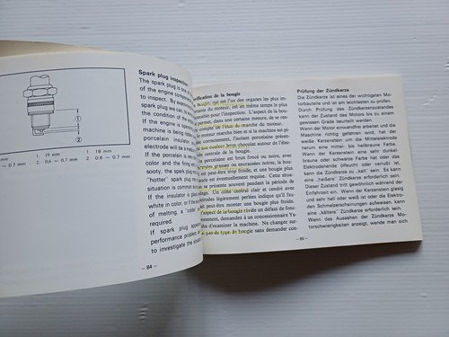 Yamaha RD 250 - RD 400 1A0 1976 manuale uso …