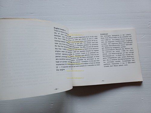 Yamaha RD 250 - RD 400 1A0 1976 manuale uso …