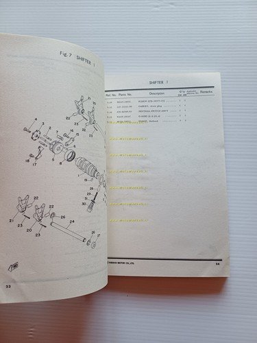 Yamaha RD 250 1A2 - RD 400 1A3 1976 catalogo …