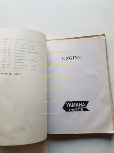 Yamaha RD 350 - RD 250 1972-73 catalogo ricambi originale …
