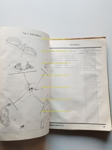 Yamaha RD 350 - RD 250 1972-73 catalogo ricambi originale …
