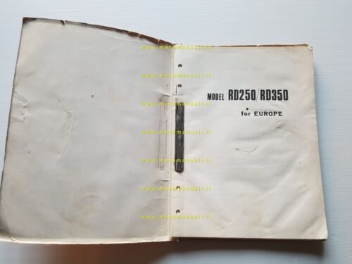Yamaha RD 350 - RD 250 1972-73 catalogo ricambi originale …