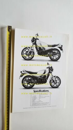 Yamaha RD 350 LC 1981 depliant francese originale FRENCH brochure