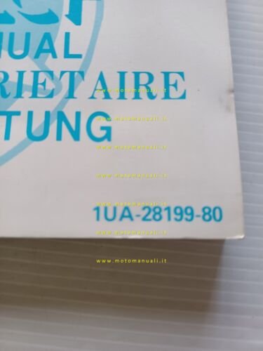 Yamaha RD 350 LC-LCF 1UA 1985-86 manuale uso manutenzione libretto …