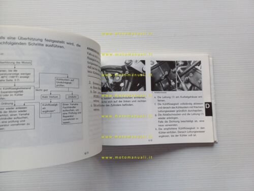 Yamaha RD 350 LC-LCF 1UA 1985-86 manuale uso manutenzione libretto …