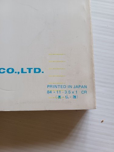 Yamaha RD 500 LC 47X 1984-85 manuale uso manutenzione libretto …