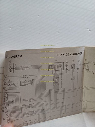 Yamaha RD 500 LC 47X 1984-85 manuale uso manutenzione libretto …