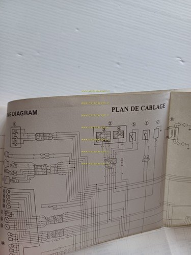Yamaha RD 500 LC 47X 1984-85 manuale uso manutenzione libretto …