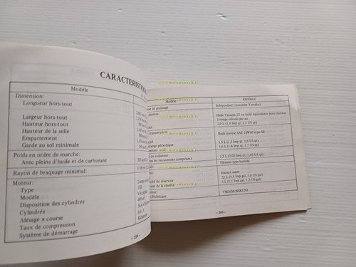 Yamaha RD 500 LC 47X 1984-85 manuale uso manutenzione libretto …