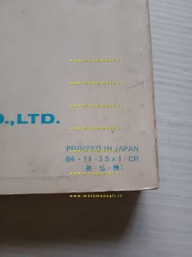 Yamaha RD 500 LC 47X 1986 manuale uso manutenzione libretto …