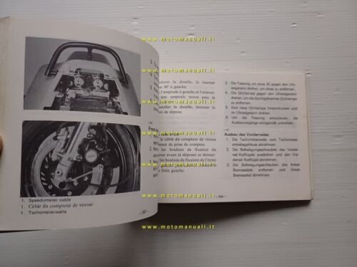 Yamaha RD 500 LC 47X 1986 manuale uso manutenzione libretto …