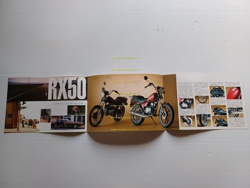 Yamaha RX 50 - RX 80 Special 1981 depliant GIAPPONESE …