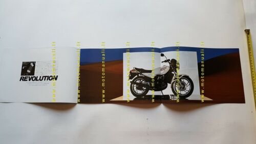 Yamaha RZ 250 1981 depliant Giapponese Moto ORIGINALE brochure