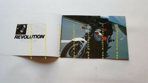 Yamaha RZ 250 1981 depliant Giapponese Moto ORIGINALE brochure