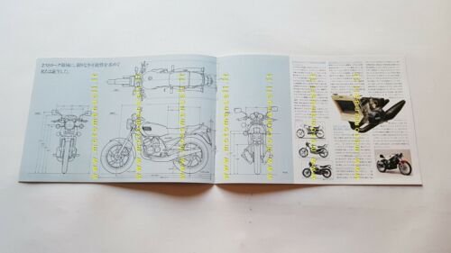 Yamaha RZ 250 1981 depliant Giapponese Moto ORIGINALE brochure