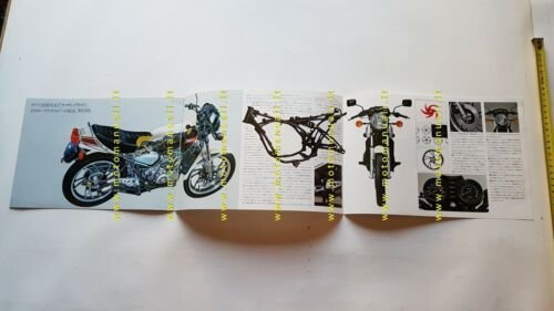 Yamaha RZ 250 1981 depliant Giapponese Moto ORIGINALE brochure