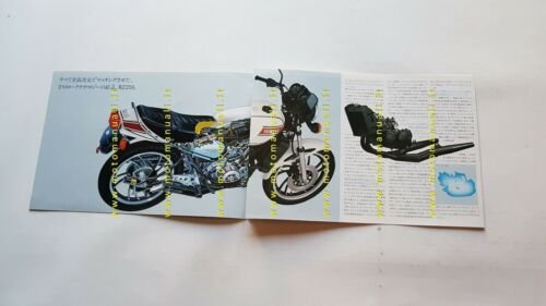 Yamaha RZ 250 1981 depliant Giapponese Moto ORIGINALE brochure