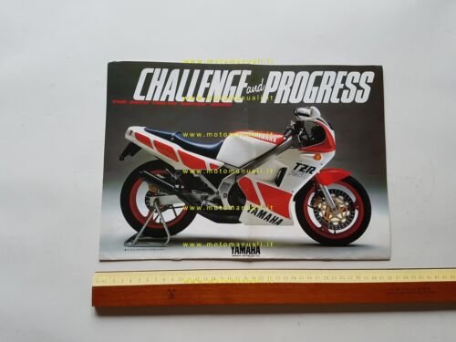 Yamaha salone Tokyo modelli 1987 depliant originale inglese
