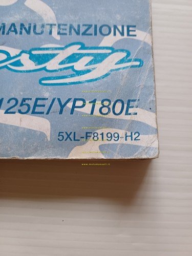 Yamaha Scooter Majesty 125-180 5XL 2004 manuale uso libretto originale