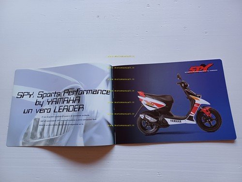 Yamaha SPY 50 1995 Scooter depliant ITALIANO originale